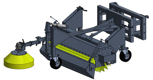 Hydraulische Anbaukehrmaschine | STEP